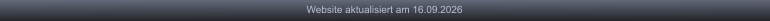 Website aktualisiert am 16.09.2026